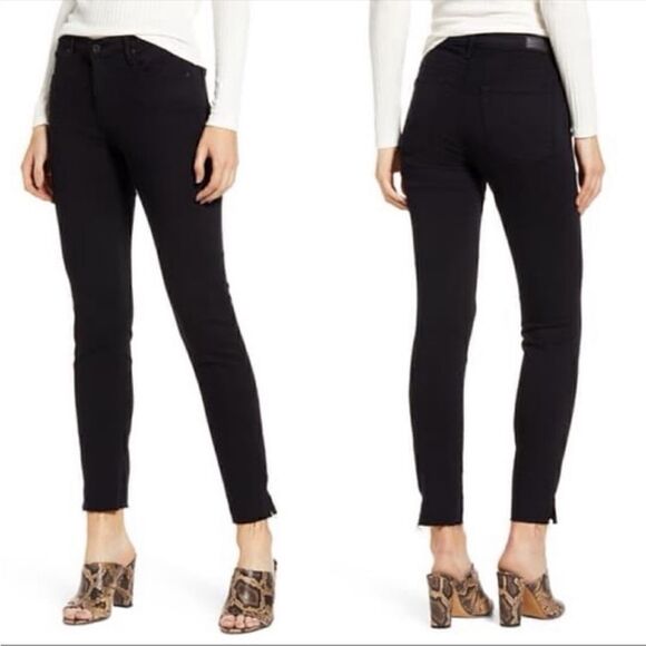 AG Adriano Goldschmied The Prima Cigarette Raw Hem Jeans 27 - Picture 1 of 7